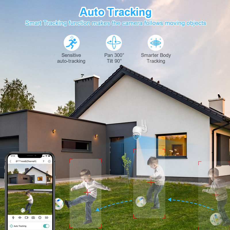 Smar 3MP Wireless CCTV Securit - Home Security Adt reseña y precio