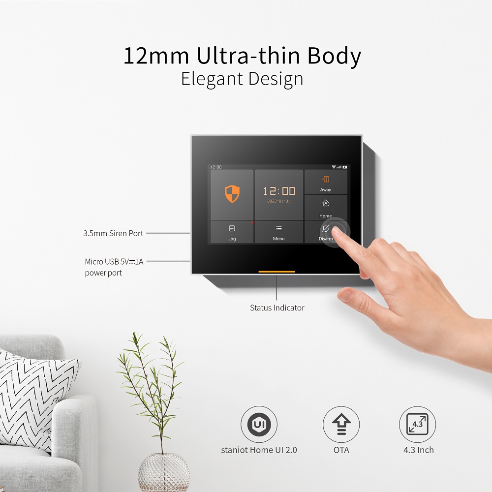 Staniot 433MHz Wireless Wifi 4 - Home Security Ultimate reseña y precio