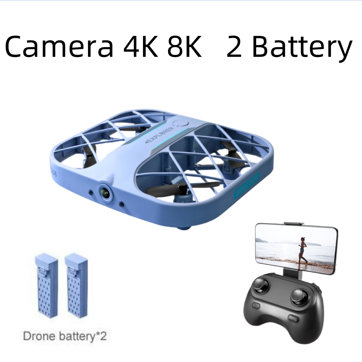 JJRC H107 FPV RC Drone with 2  - Home Security Cameras Outdoor reseña y precio