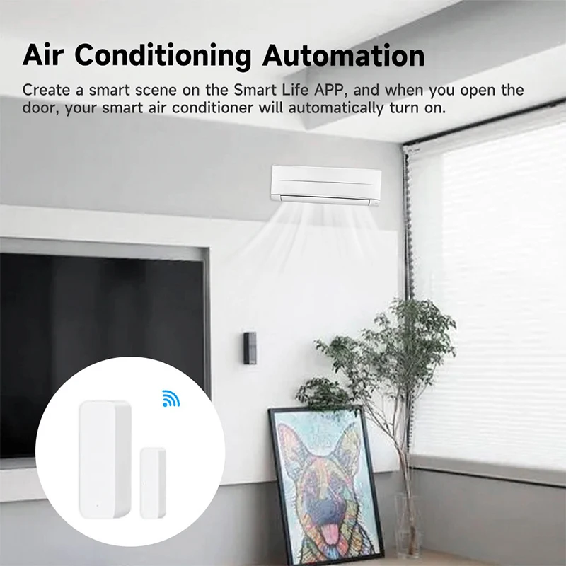 Tuya WiFi Smart Door Sensor Do - Home Security Ultimate reseña y precio