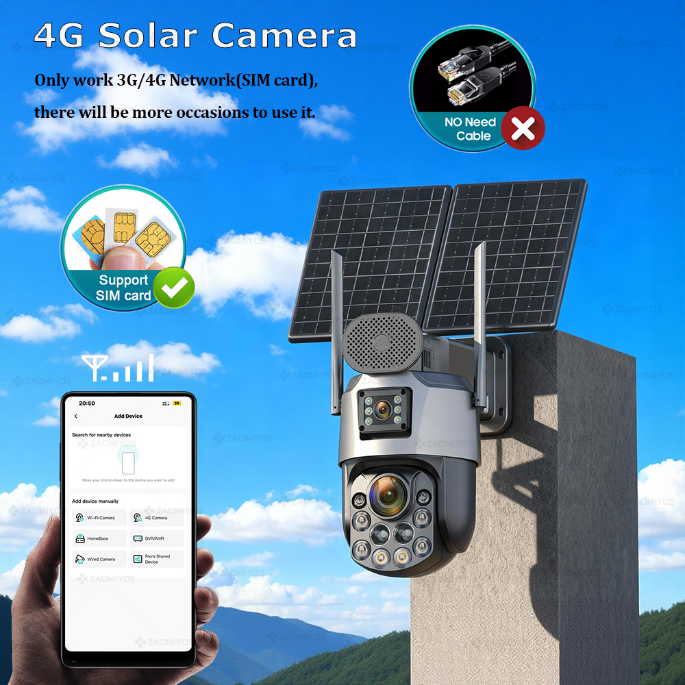 Dual Lens Home Outdoor Surveil - Home Security Adt reseña y precio