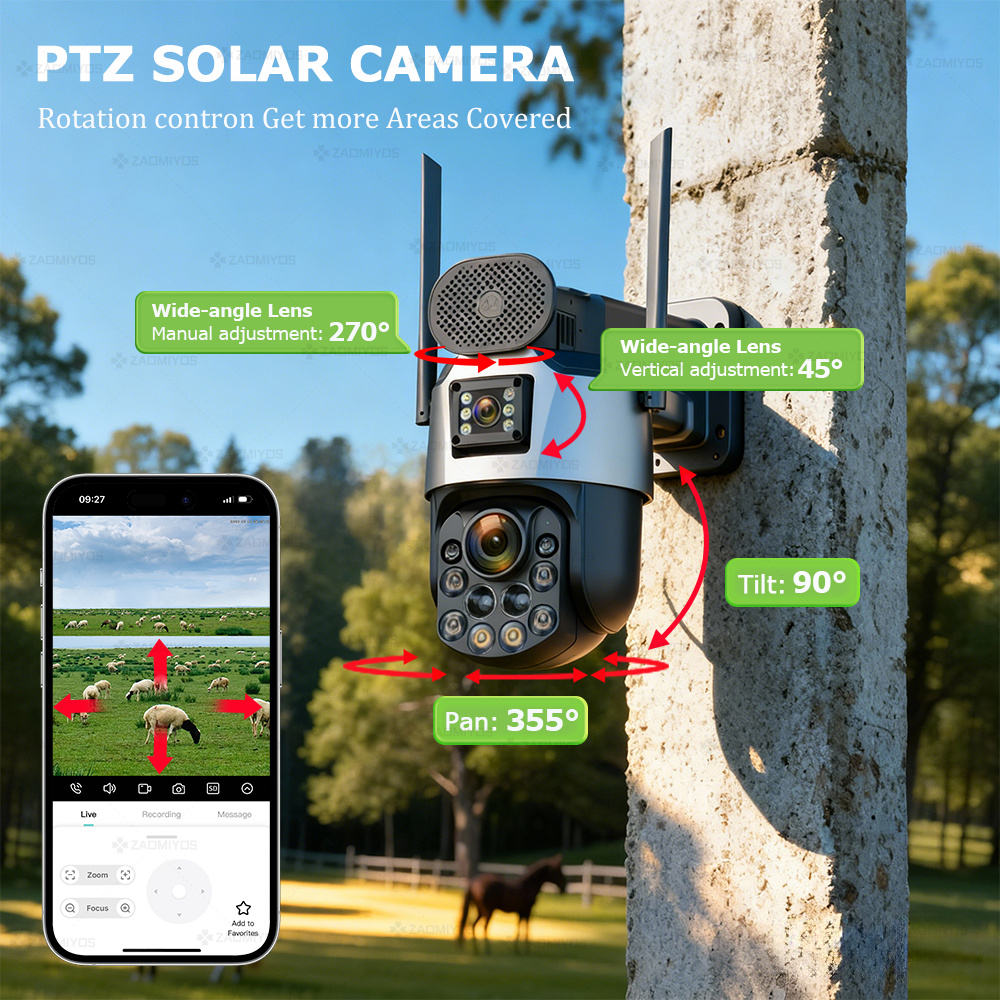 Dual Lens Home Outdoor Surveil - Home Security Adt reseña y precio