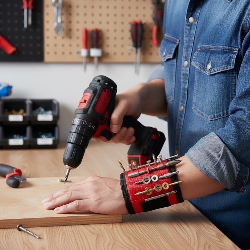Strong Magnetic Tool Wristband - Home Security Project reseña y precio